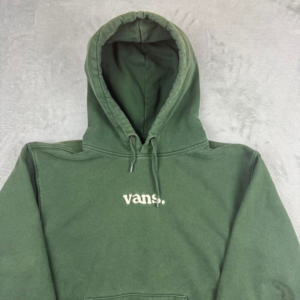 Vans Men's Green Hoodie